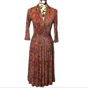 Anthropologie Print Jersey Dress